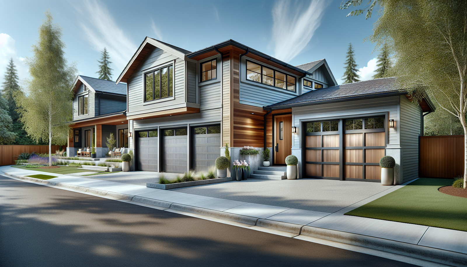 Best Garage Door Styles for Modern Homes in Wallingford, CT