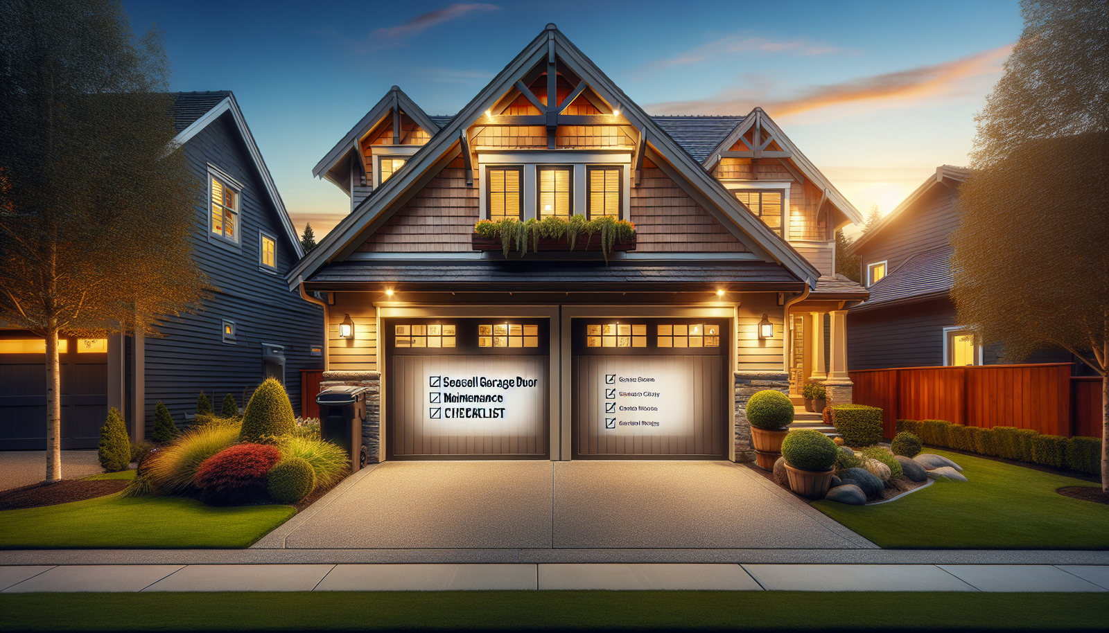 Seasonal Garage Door Maintenance Checklist: Keep Your Garage Door in Top Shape
