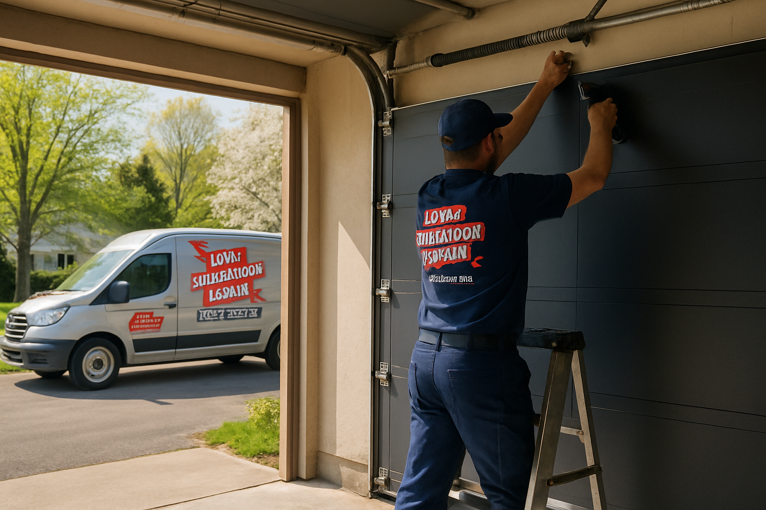 Garage Door Spring Repair — Allingtown
