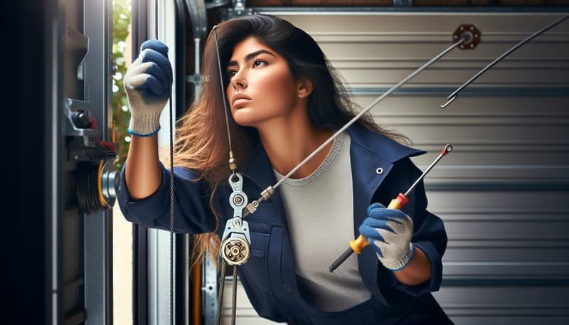 Garage Door Cable Repair in Cheshire