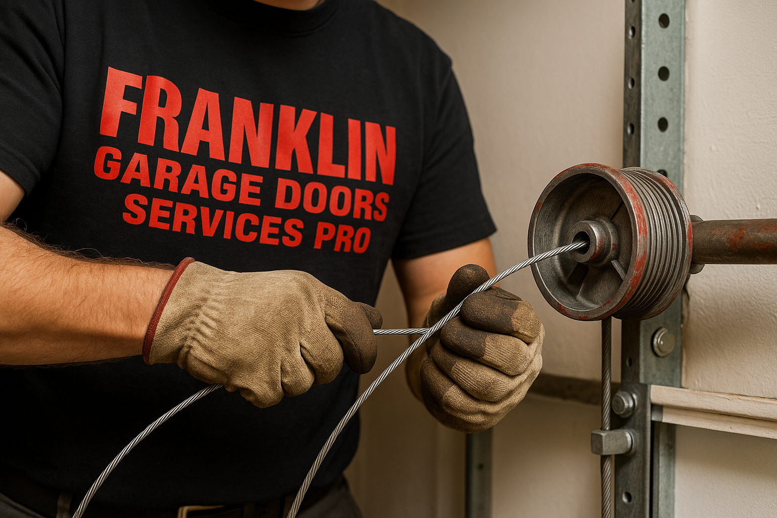 Garage Door Cable Repair in Oxford