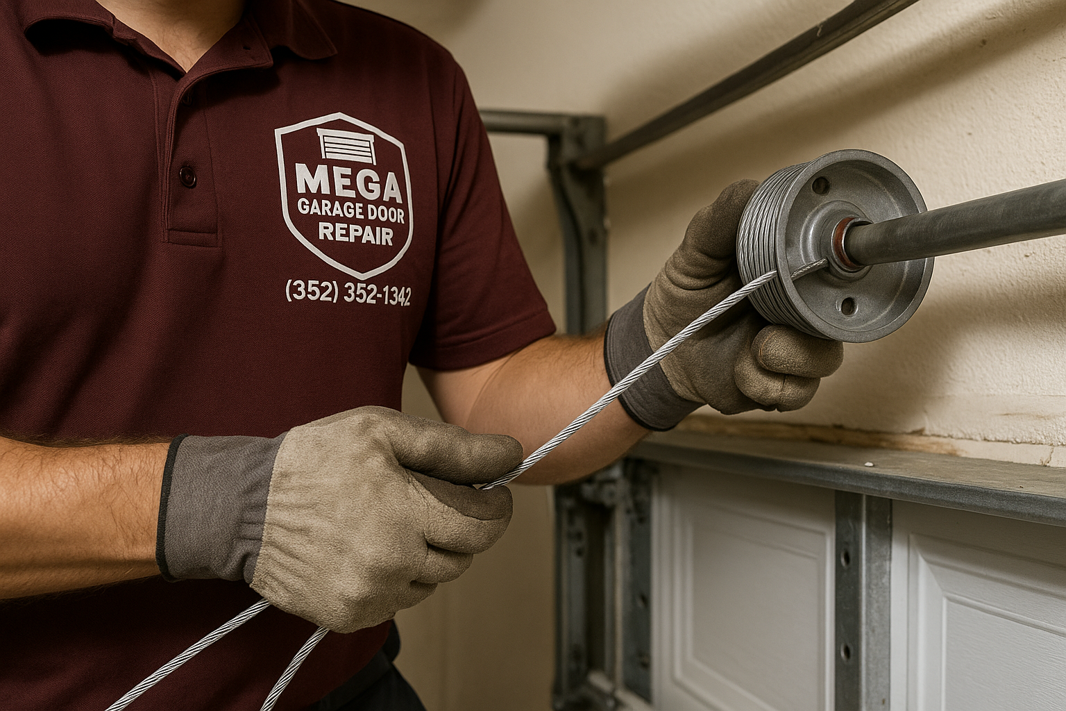 Garage Door Cable Repair in Morris Cove