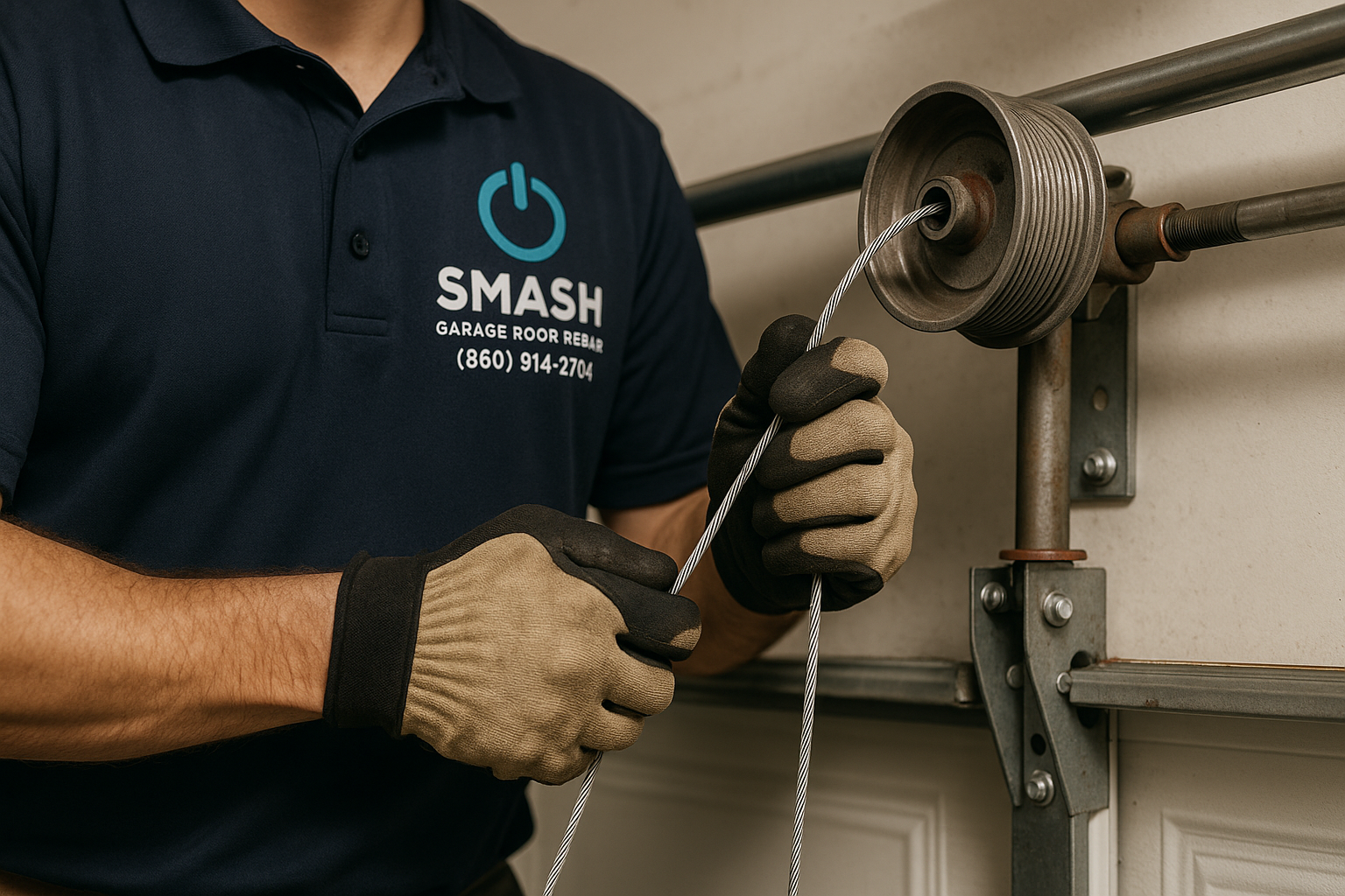 Garage Door Cable Repair in New Haven