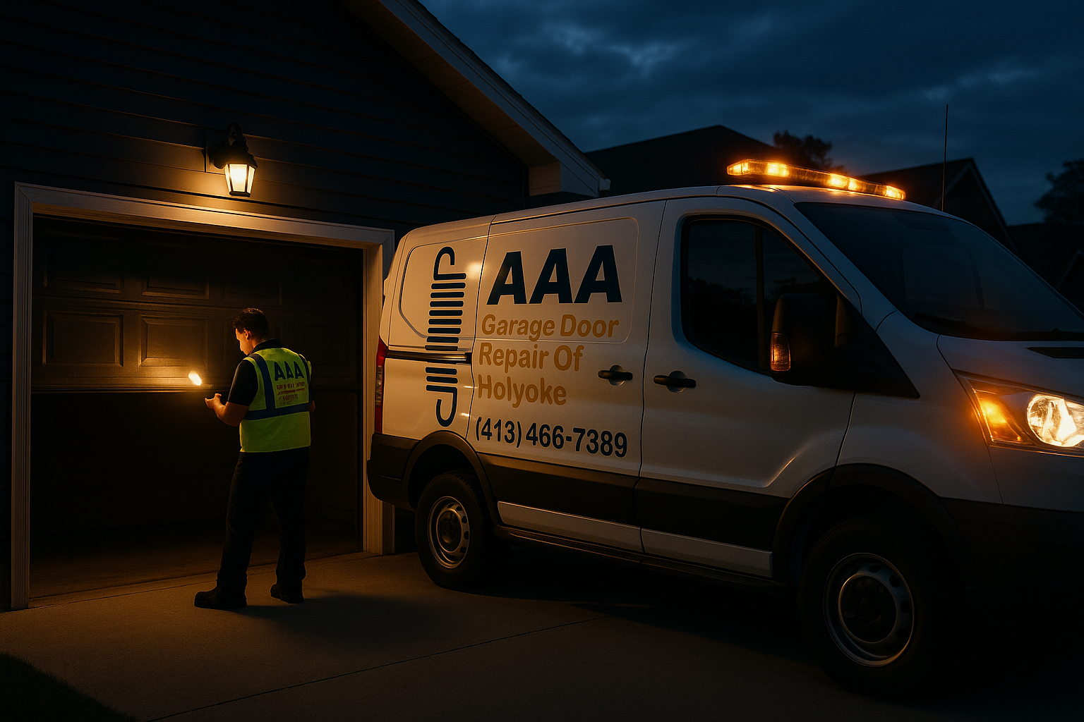 Emergency Garage Door Repair in Wolcott
