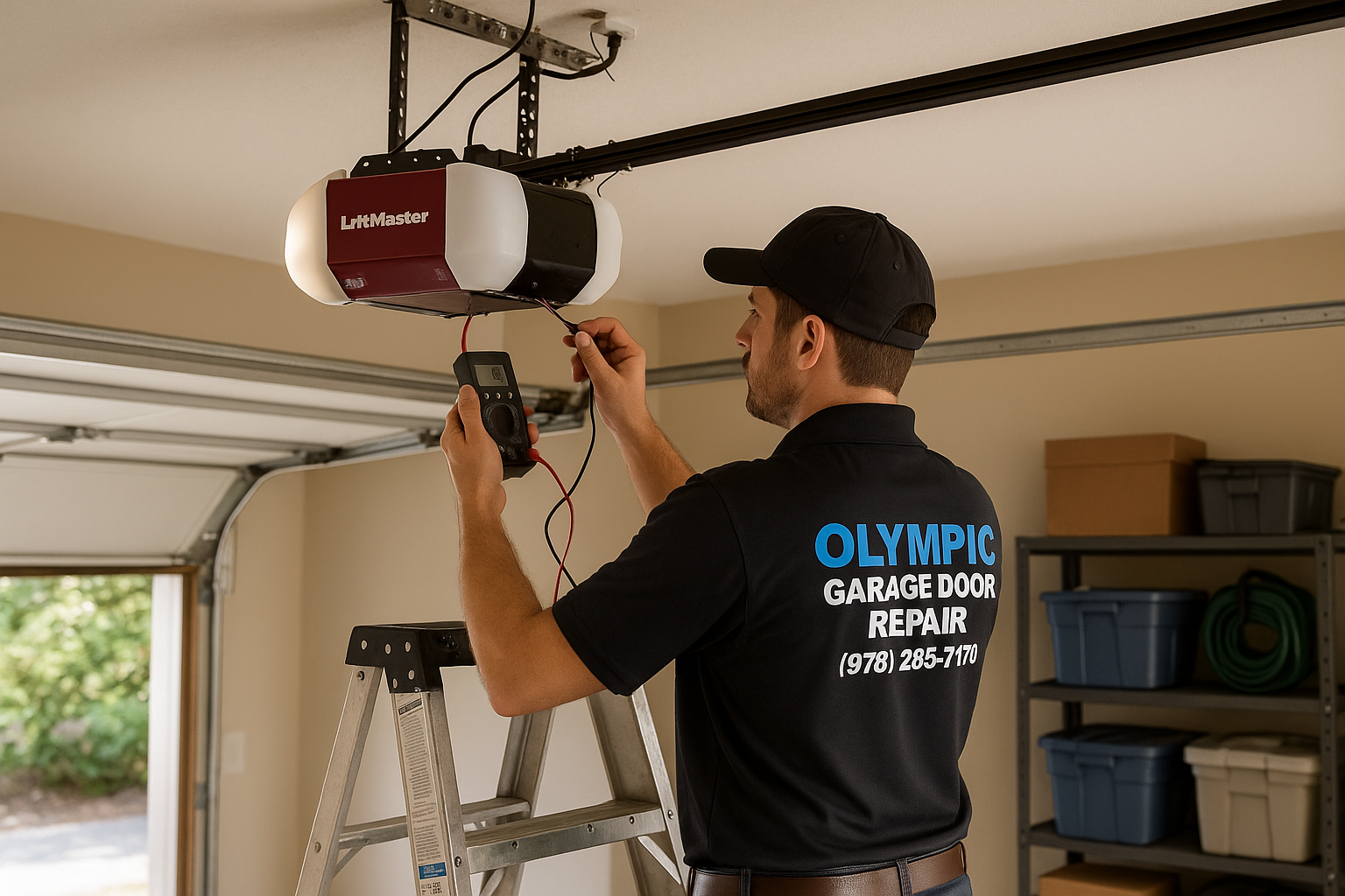 Garage Door Opener Repair in Killingworth