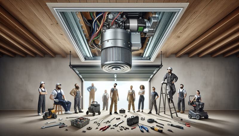 Garage Door Opener Repair in Foxon