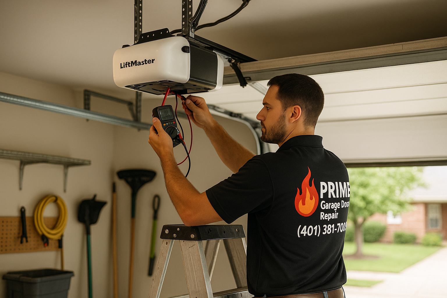 Garage Door Opener Repair in Middlebury