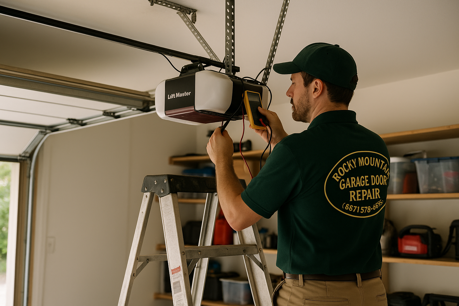 Garage Door Opener Repair in Branford