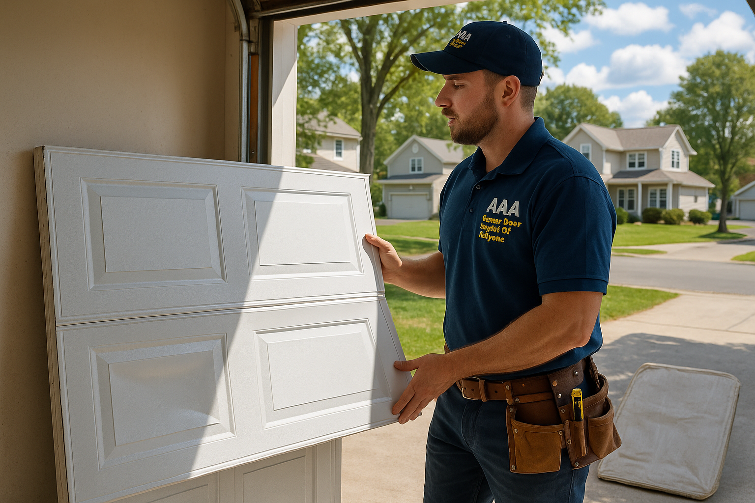 Garage Door Panel Replacement in East Hampton
