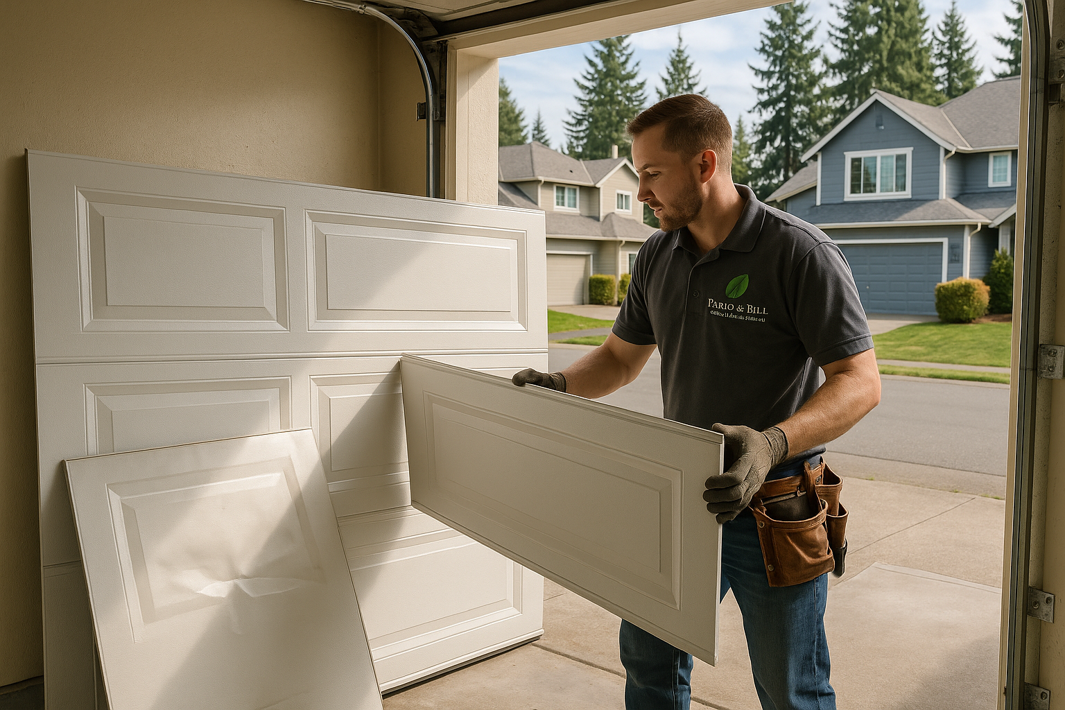 Garage Door Panel Replacement