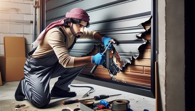 Garage Door Panel Replacement in Wallingford