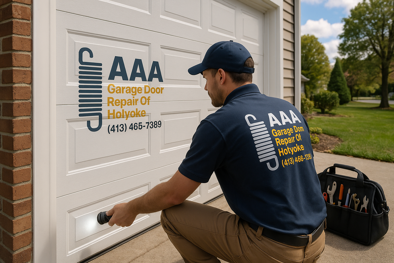Garage door work in Haddam