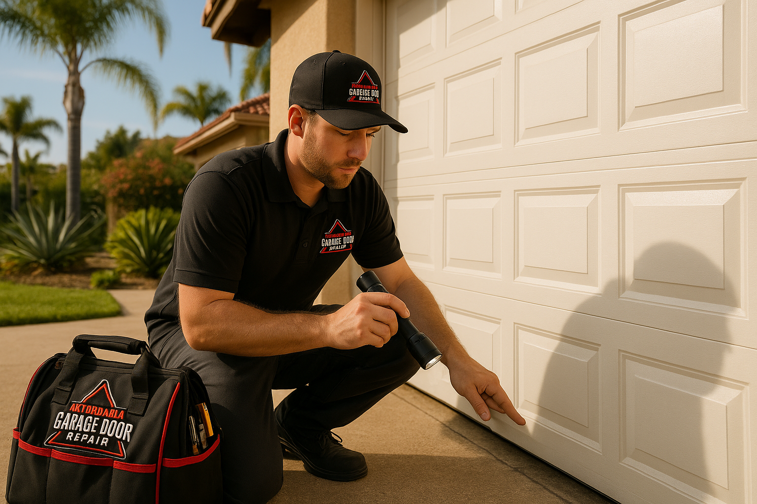 Garage door work in Morris Cove