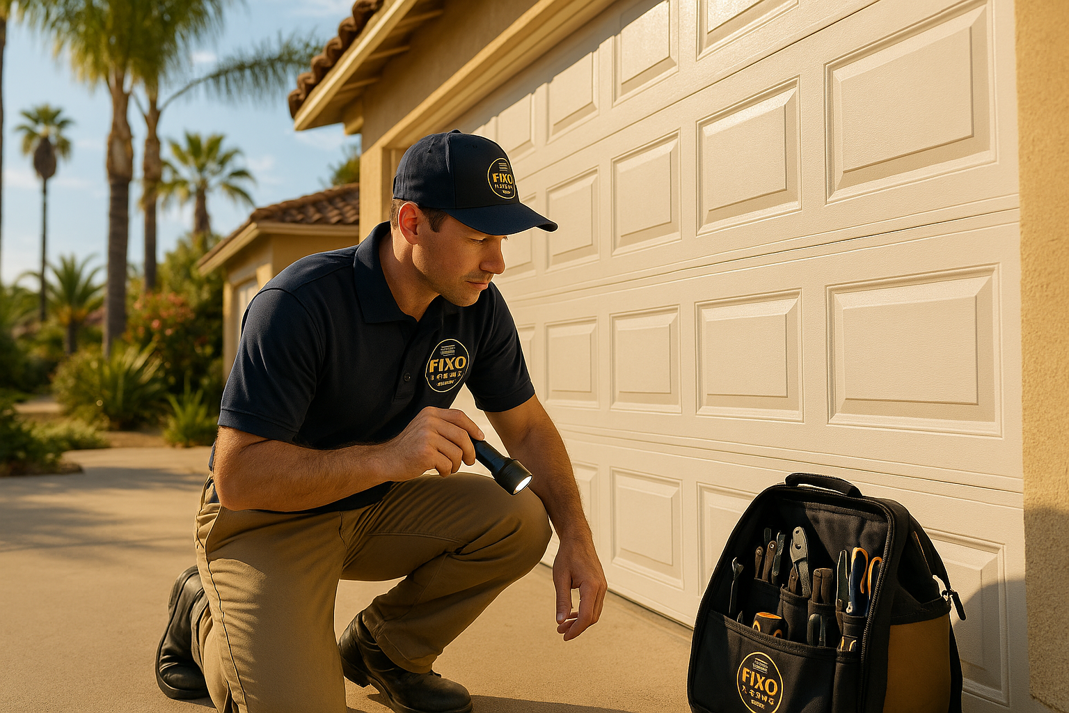 Garage door work in Cromwell