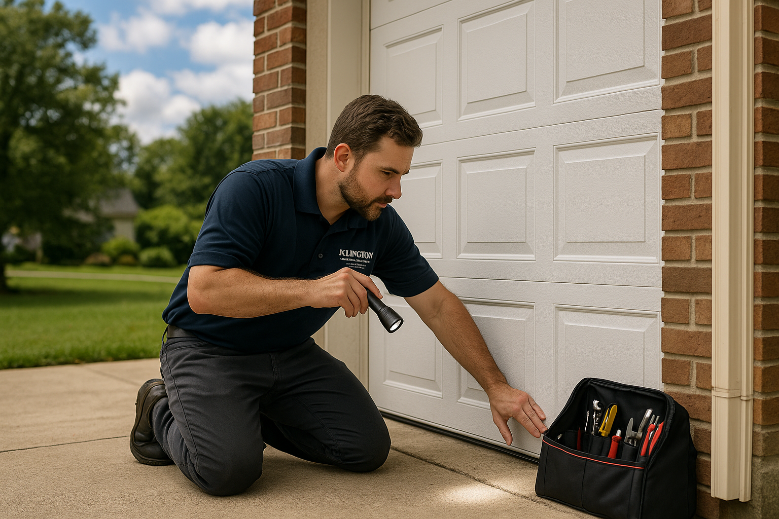 Garage door work in Plainville