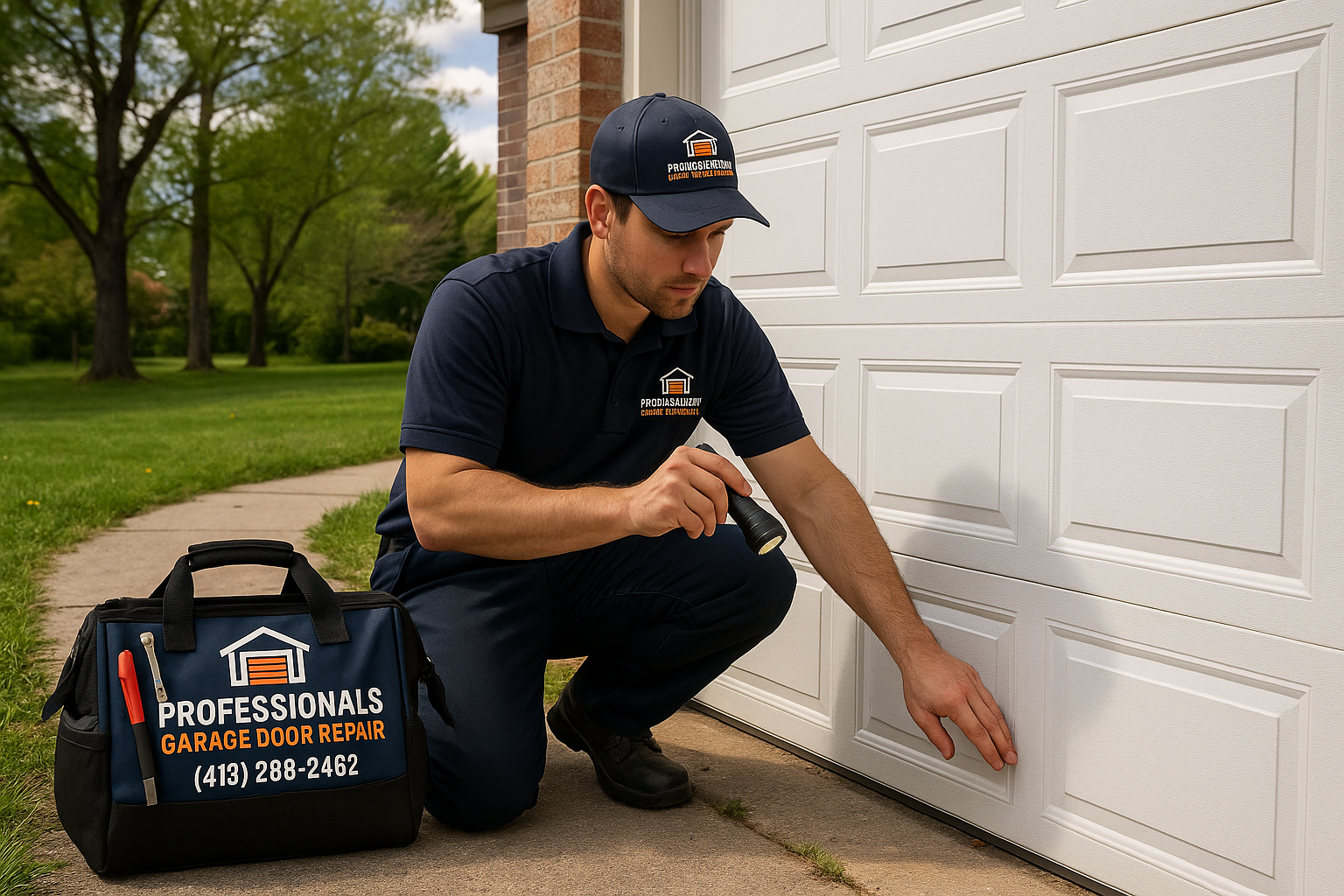 Garage door work in Meriden