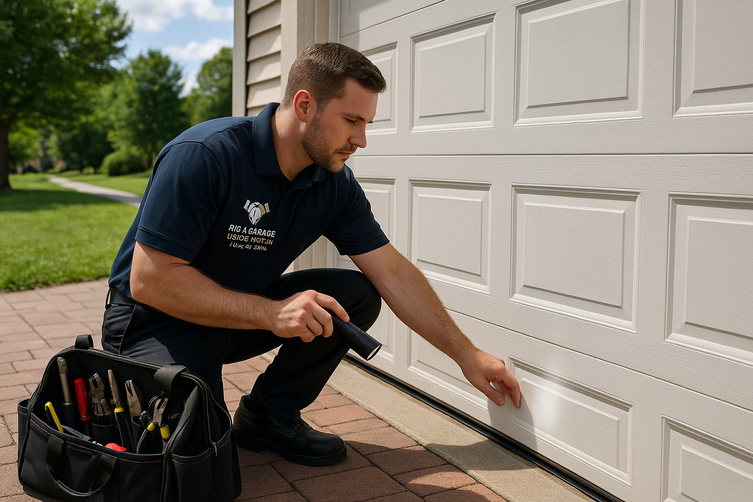 Garage door work in Milldale
