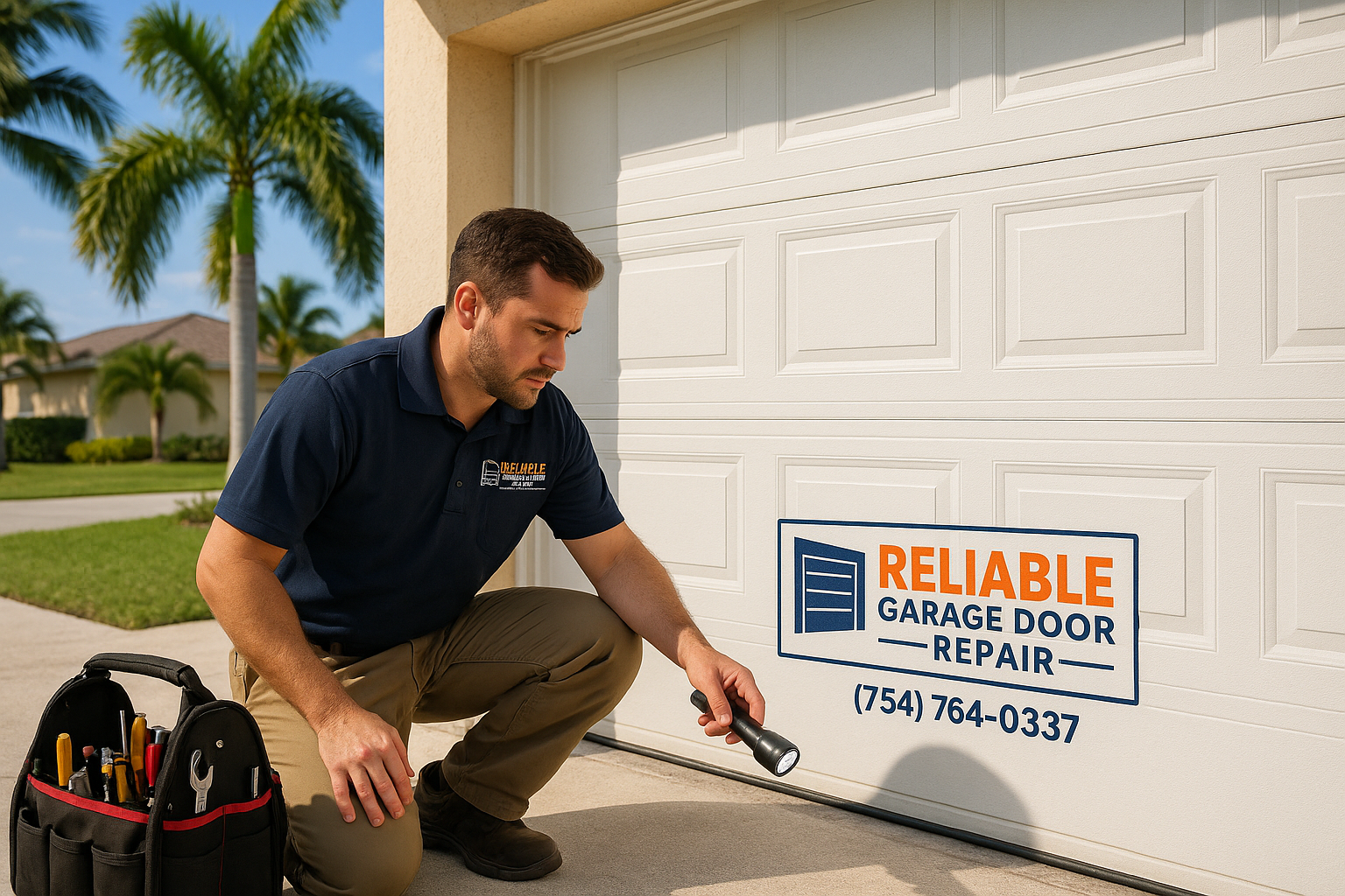 Garage door work in Watertown