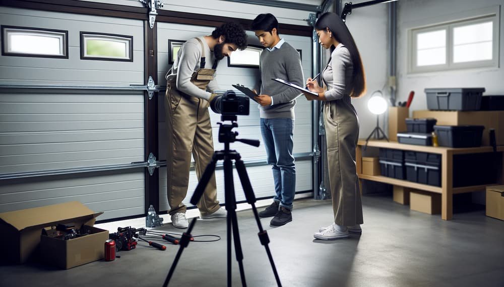Garage door work in Meriden