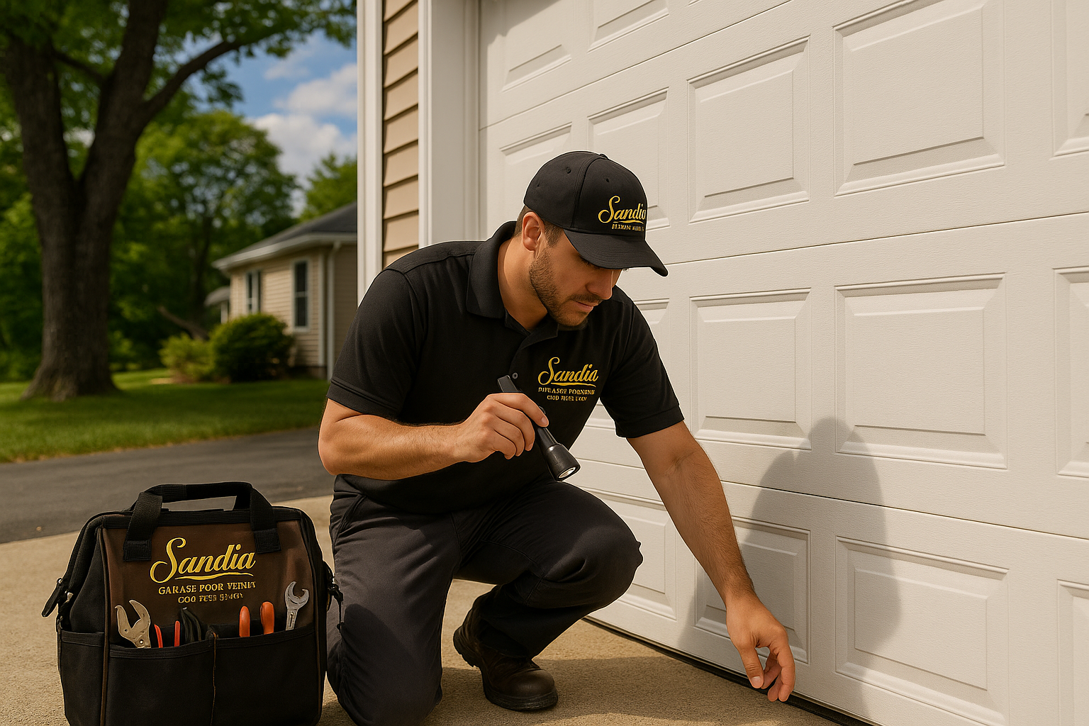Garage door work in White Hills