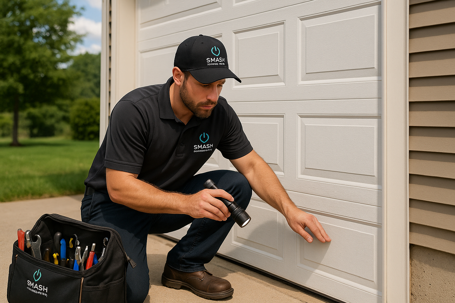 Garage door work in Ansonia