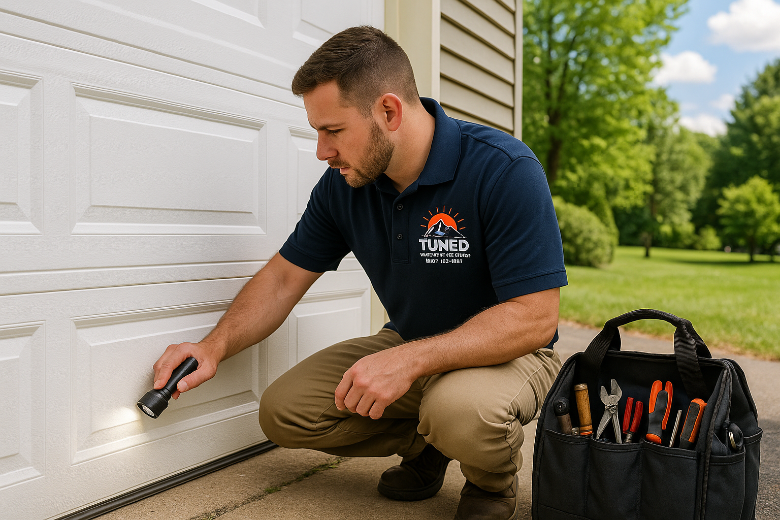Garage door work in Beacon Falls