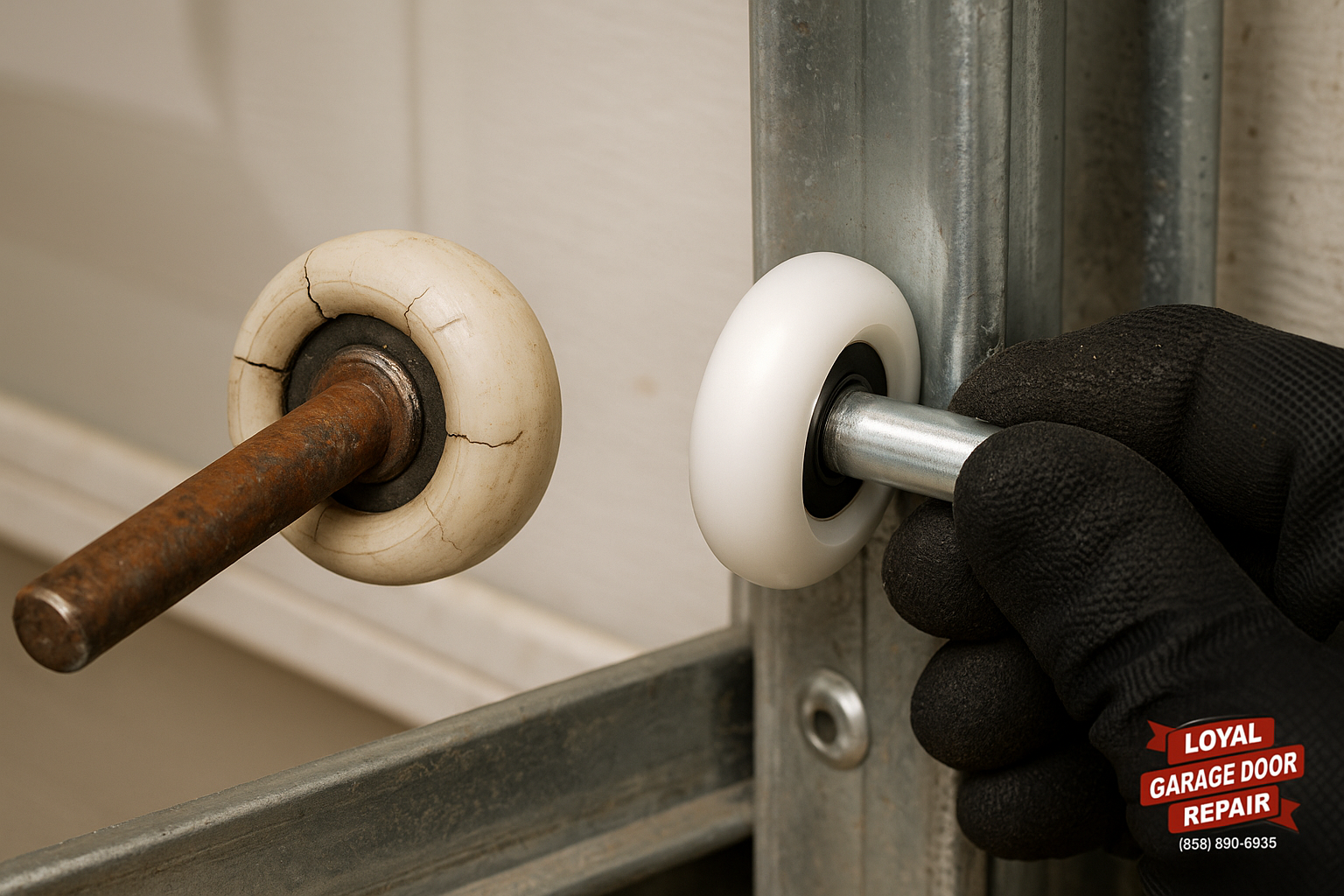 Garage Door Roller Replacement