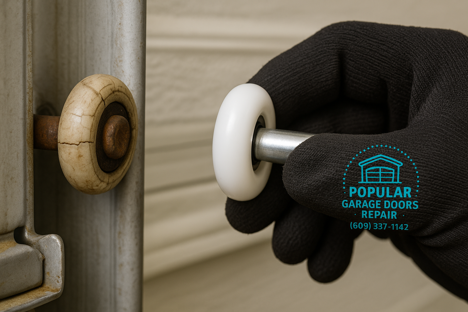 Garage Door Roller Replacement in Prospect