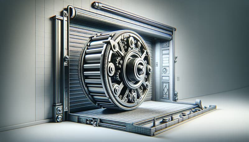 Garage Door Roller Replacement in Middlebury