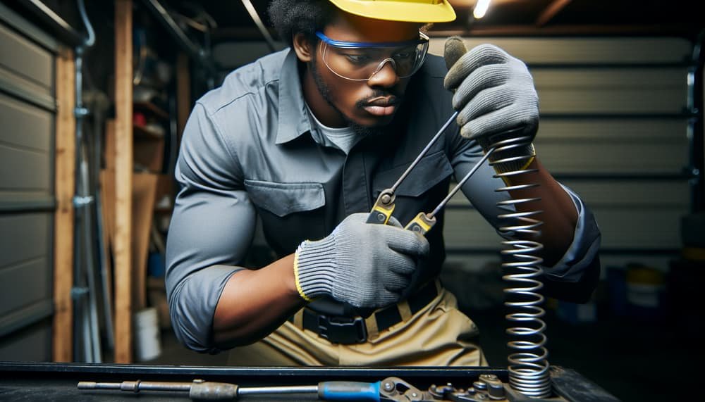 Garage door work in Yalesville