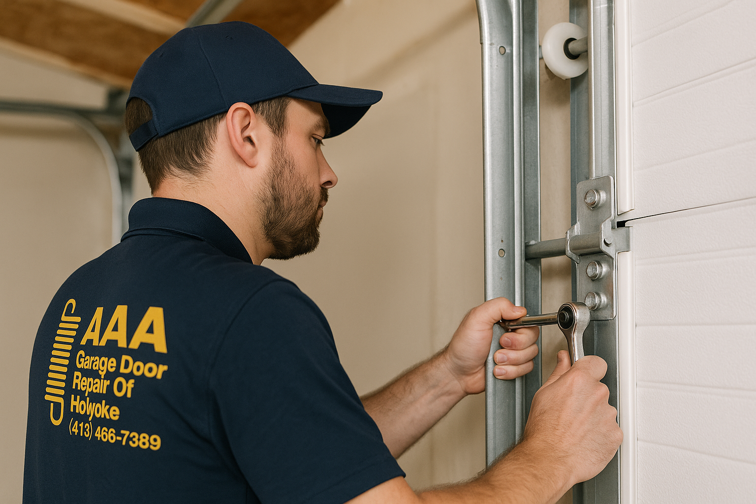 Garage Door Track Repair in Prospect