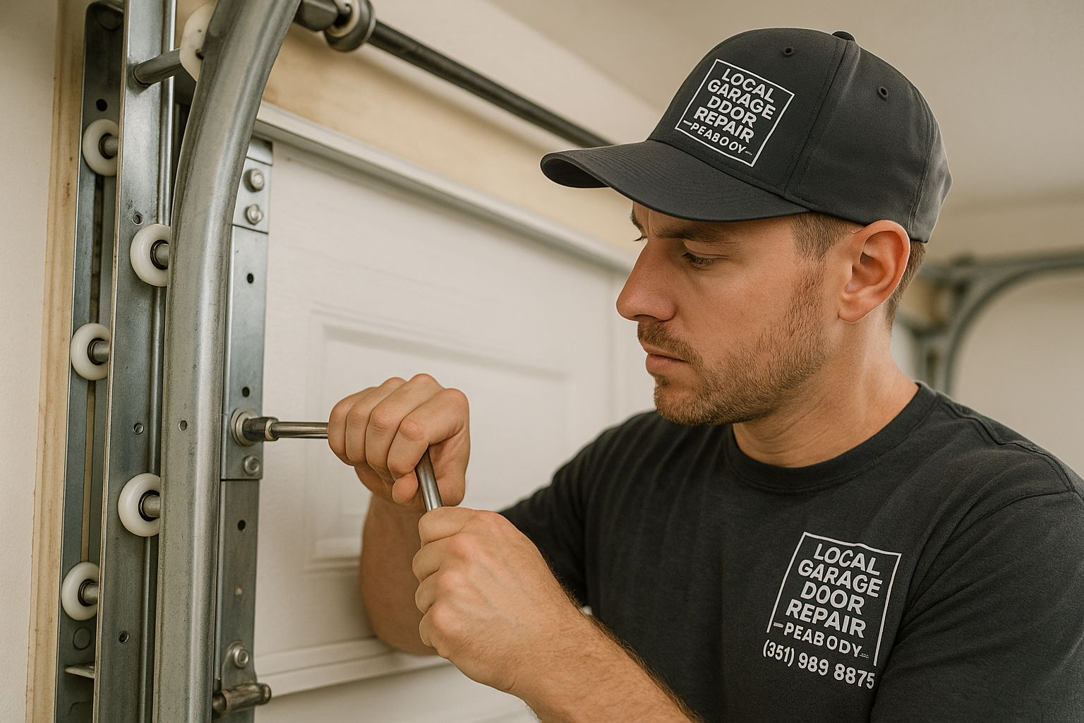 Garage Door Track Repair in Berlin