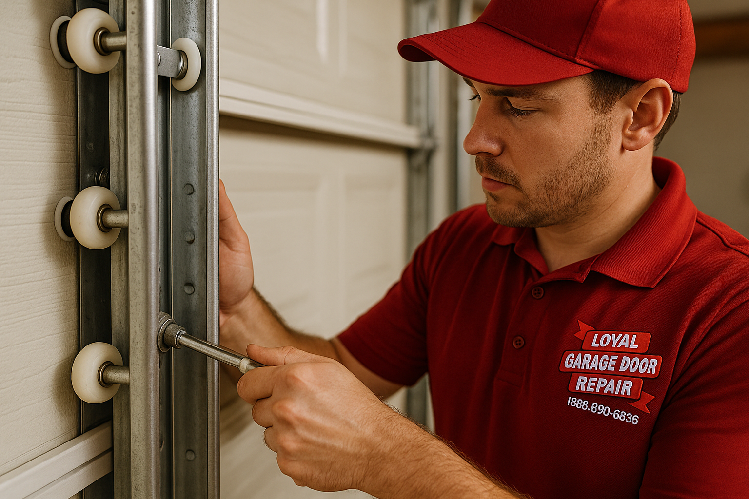 Garage Door Track Repair in Beacon Falls