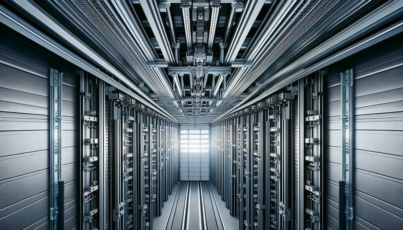 Garage Door Track Repair in Naugatuck